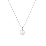 925 Sterling Silver Pearl Necklace - Trendsi - Flyclothing LLC