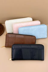 PU Leather Mulit-Interlayer Wallet - Trendsi