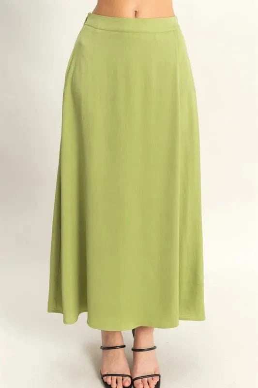 HYFVE Sleeveless Top and Maxi Skirt Set - Trendsi - Flyclothing LLC