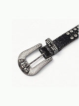 PU Leather Skull Belt - Trendsi - Flyclothing LLC
