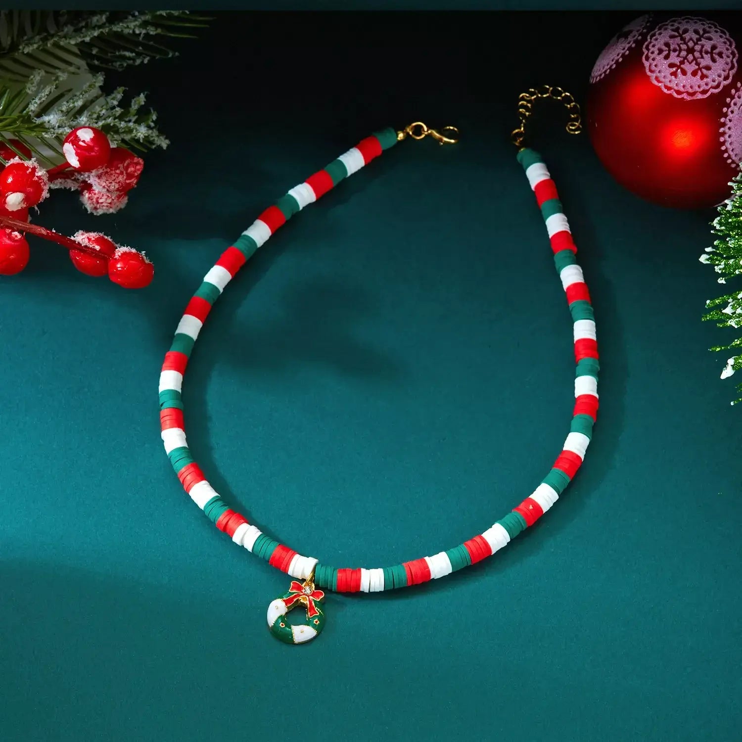 Christmas Pendant Necklace - Trendsi - Flyclothing LLC