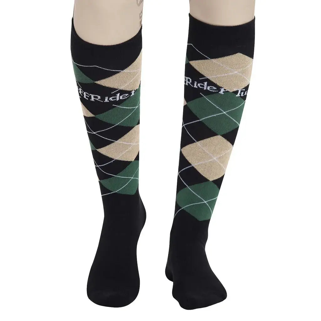 TuffRider Argyle Knee Hi Socks - Breeches.com - Flyclothing LLC