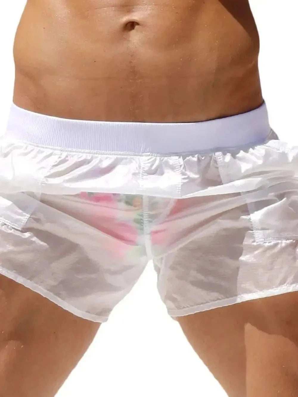 Men's Elastic Waist Shorts - Trendsi - Flyclothing LLC