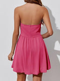Ruched Tube Mini Dress - Trendsi