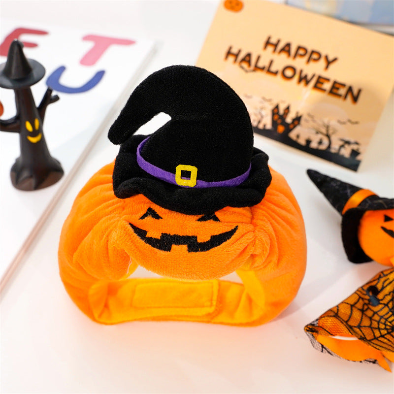 Halloween Pumpkin Vest For Dogs Cats Festive Pet Costume Harness Funny Thanksgiving Christmas Apparel For Small Animals Clothing - My Store - Flyclothing LLC