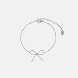 Titanium Steel Bow Bracelet - Trendsi - Flyclothing LLC