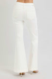 RISEN Full Size High Rise Front Patch Pocket Flare Jeans - Trendsi - Flyclothing LLC