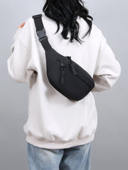 Oxford Cloth Adjustable Strap Sling Bag - Trendsi