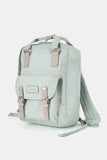 Himawari Contrast Water and Scratch-Resistant Nylon Backpack Bag - Trendsi