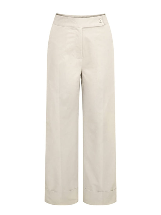 High Waist Wide Leg Pants - Trendsi