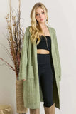 ADORA Super Soft Rib Knit Cardigan - Trendsi