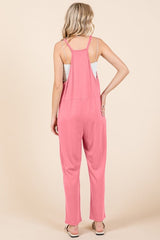 Culture Code Full Size Sleeveless Jumpsuit with Pockets - Trendsi