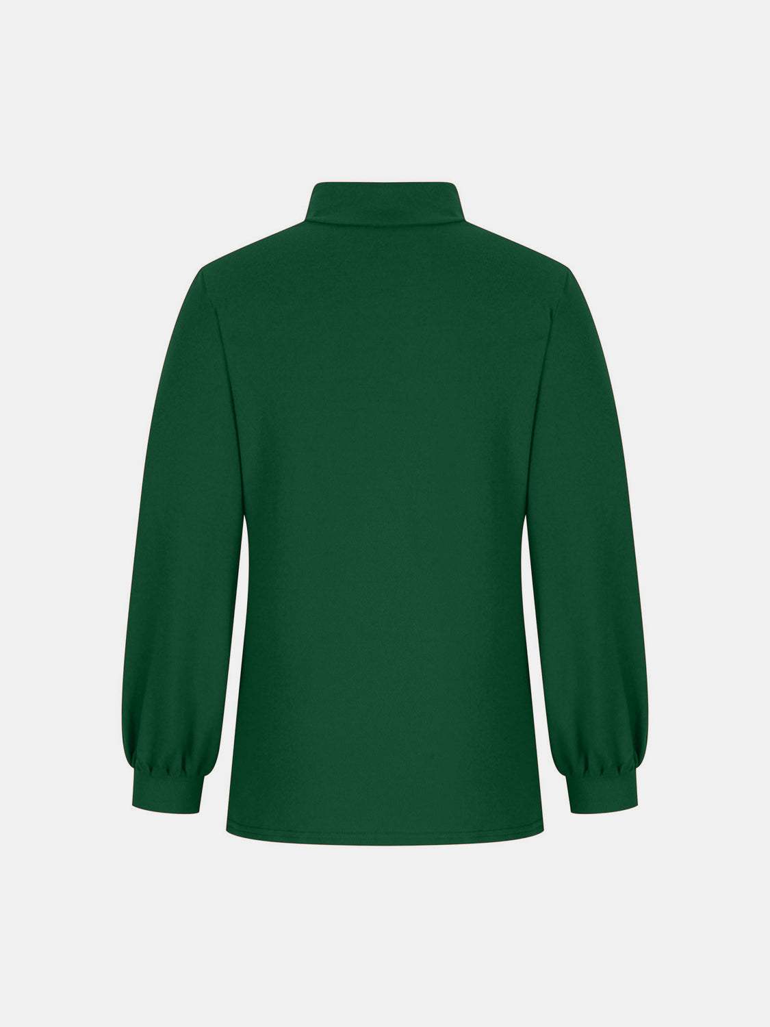 Full Size Mock Neck Long Sleeve T-Shirt - Trendsi - Flyclothing LLC