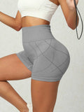 High Waist Active Shorts - Trendsi - Flyclothing LLC