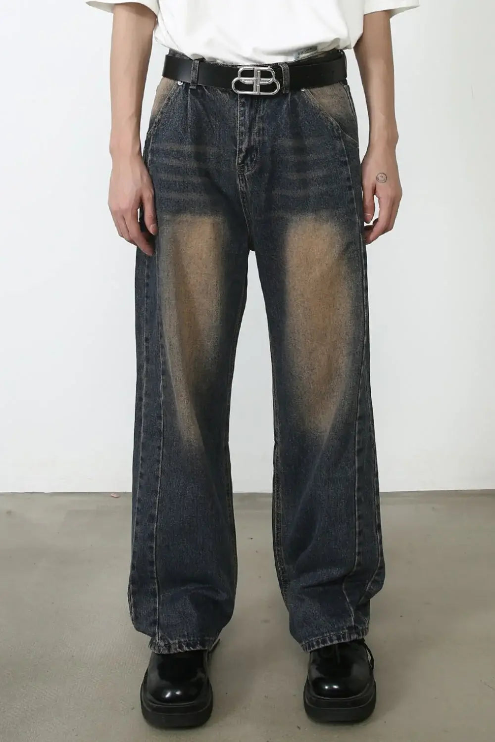 Men's Loose Fit Jeans - Trendsi - Flyclothing LLC