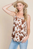 BOMBOM Animal Print Cami - Trendsi