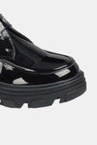 Forever Link Buckled Platform Lug Sole Loafers - Trendsi - Flyclothing LLC