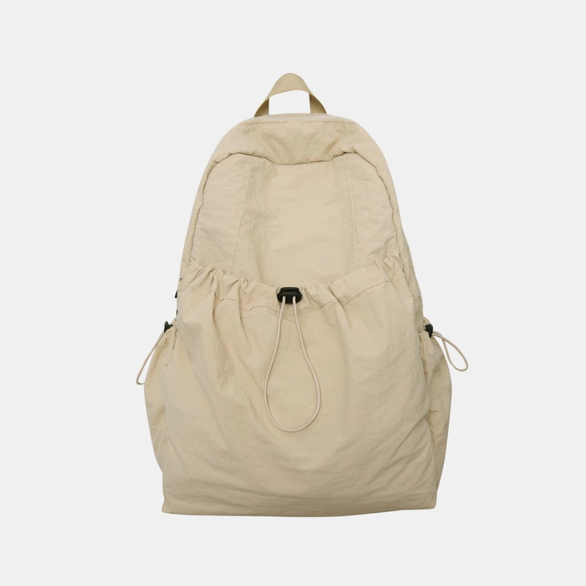 Drawstring Nylon Backpack Bag - Trendsi