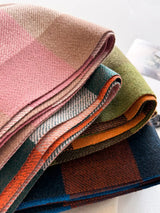 Plaid Fringe Scarf - Trendsi - Flyclothing LLC