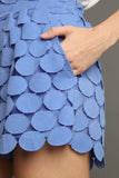 Umgee Full Size Polka Dot Lace Shorts Plus Size - Trendsi