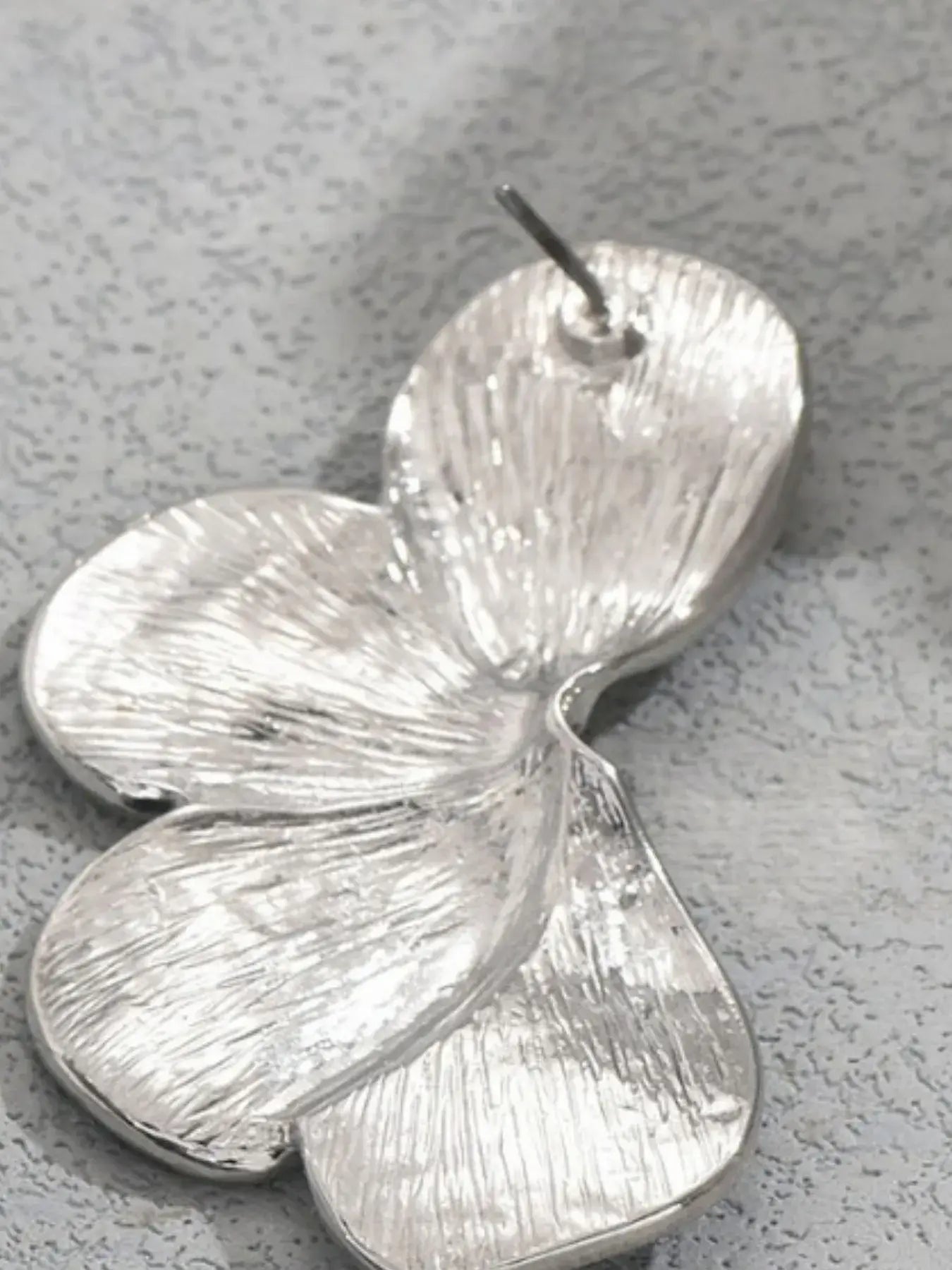 Stainless Steel Flower Earrings - Trendsi - Flyclothing LLC