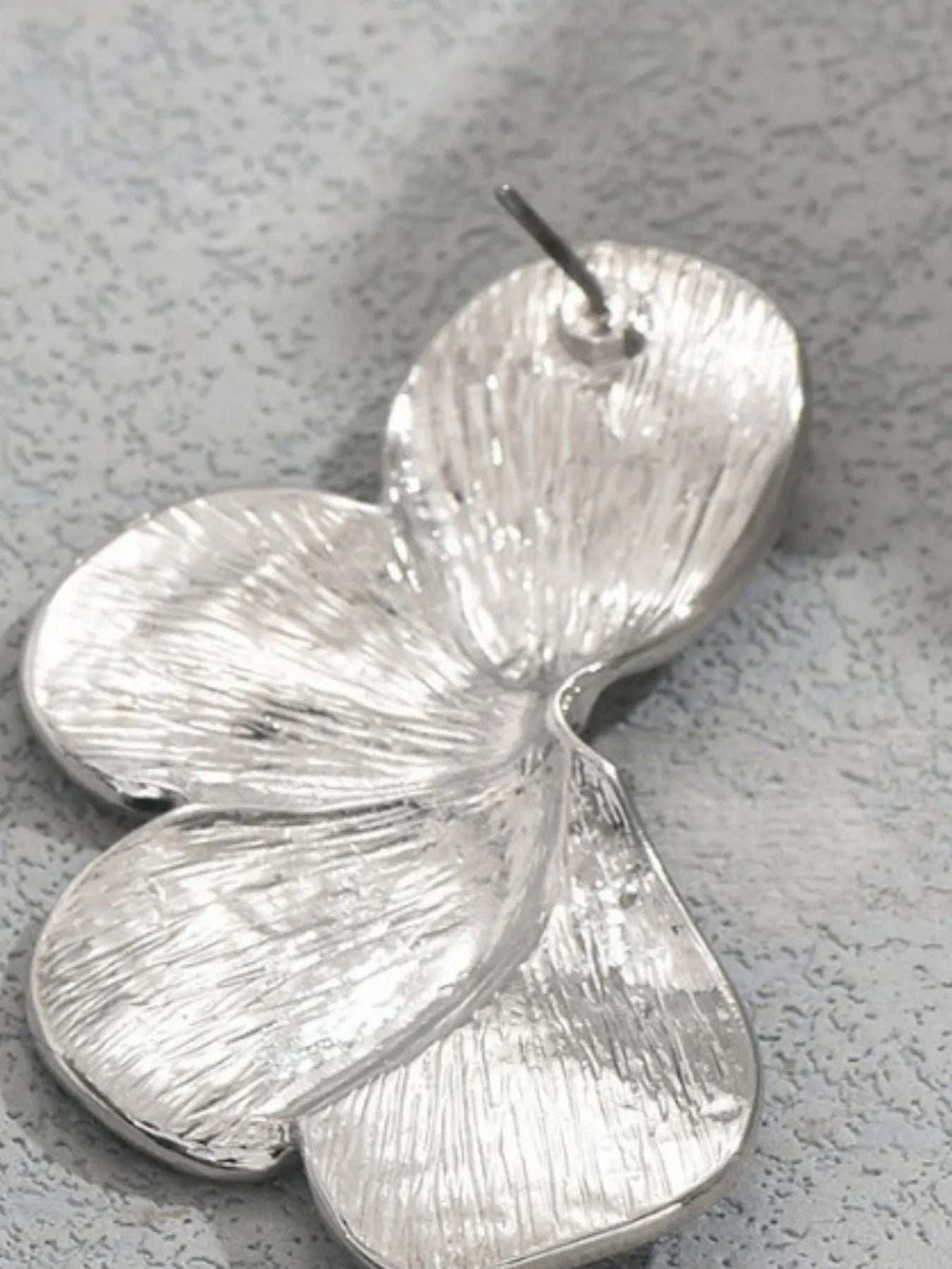 Stainless Steel Flower Earrings - Trendsi - Flyclothing LLC