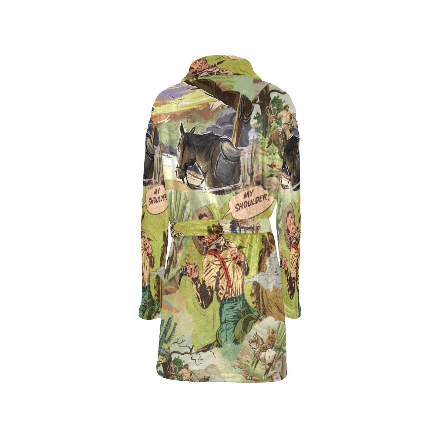 Baha Ranch Old West Women's Western Bath Robe