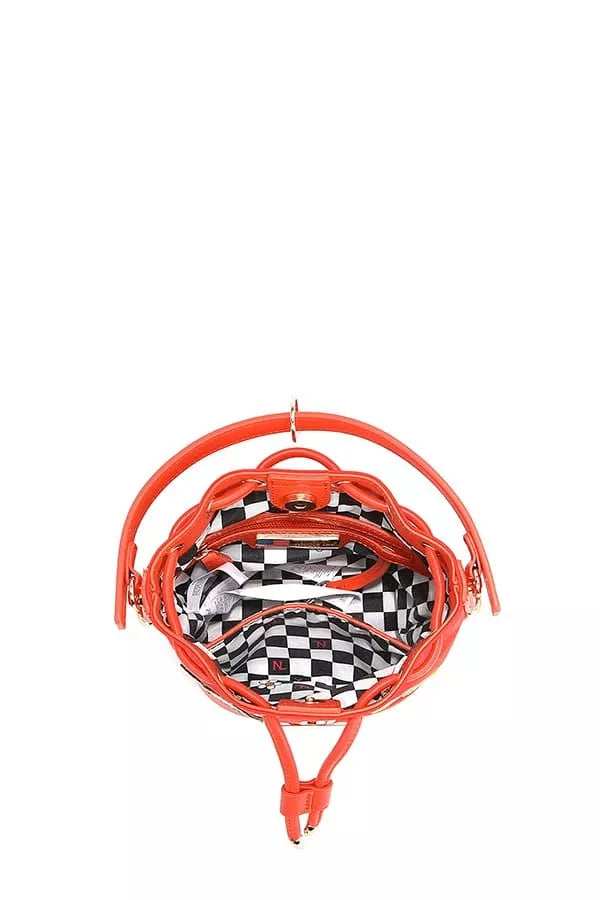 Nicole Lee USA Color Patch Bucket Bag - Trendsi - Flyclothing LLC