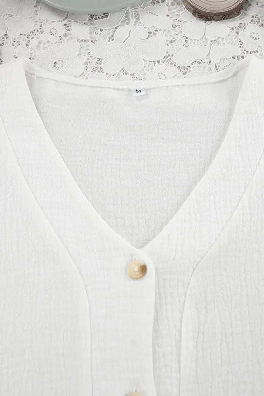 Breathable Ruffled V-Neck Long Sleeve Top and Pants Set - Trendsi - Flyclothing LLC