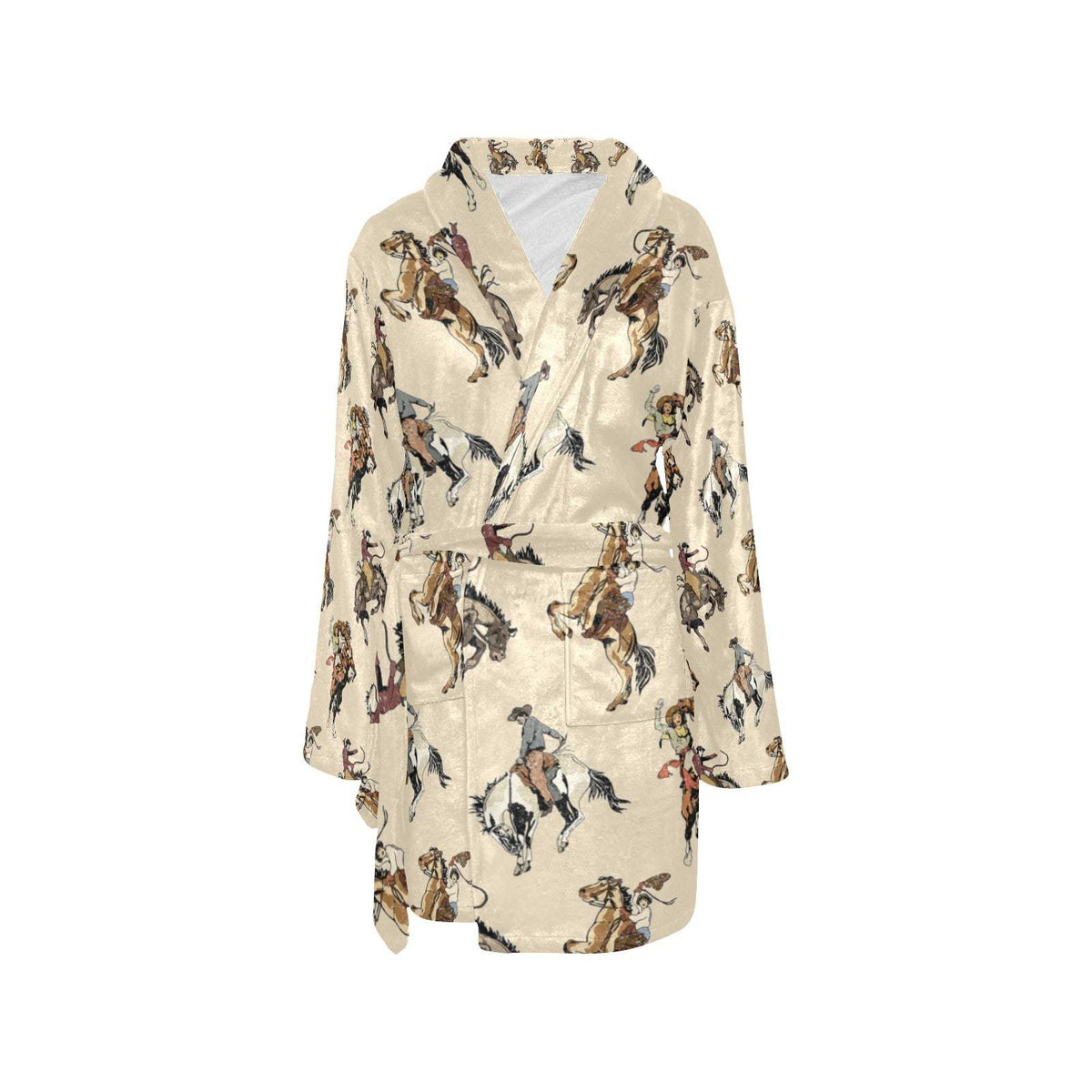 Baha Ranch Vintage Cowgirl Women's Bath Robe - Baha Ranch Western Wear - Flyclothing LLC