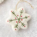 Christmas Felt Snowflake Ornament - Trendsi - Flyclothing LLC