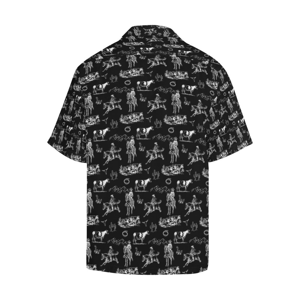 Baha Ranch Ranch Life Men's Western Button Up Camp Shirt