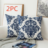Classical embroidered home pillow without core