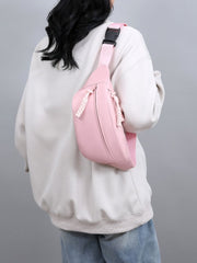 Oxford Cloth Adjustable Strap Sling Bag - Trendsi