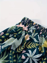 Printed Elastic Waist Skirt - Trendsi - Flyclothing LLC