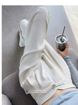 High-Waisted Wide-Leg Pants - Trendsi - Flyclothing LLC