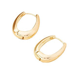 Minimalist Versatile Square Earrings, Fashion Commuter Ear Jewelry, Teardrop Hoop Earrings, Women Huggie Earrings, Vintage Costume Jewelry Wholesale - My Store - Flyclothing LLC