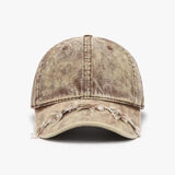 Fringe Adjustable Cotton Baseball Cap - Trendsi
