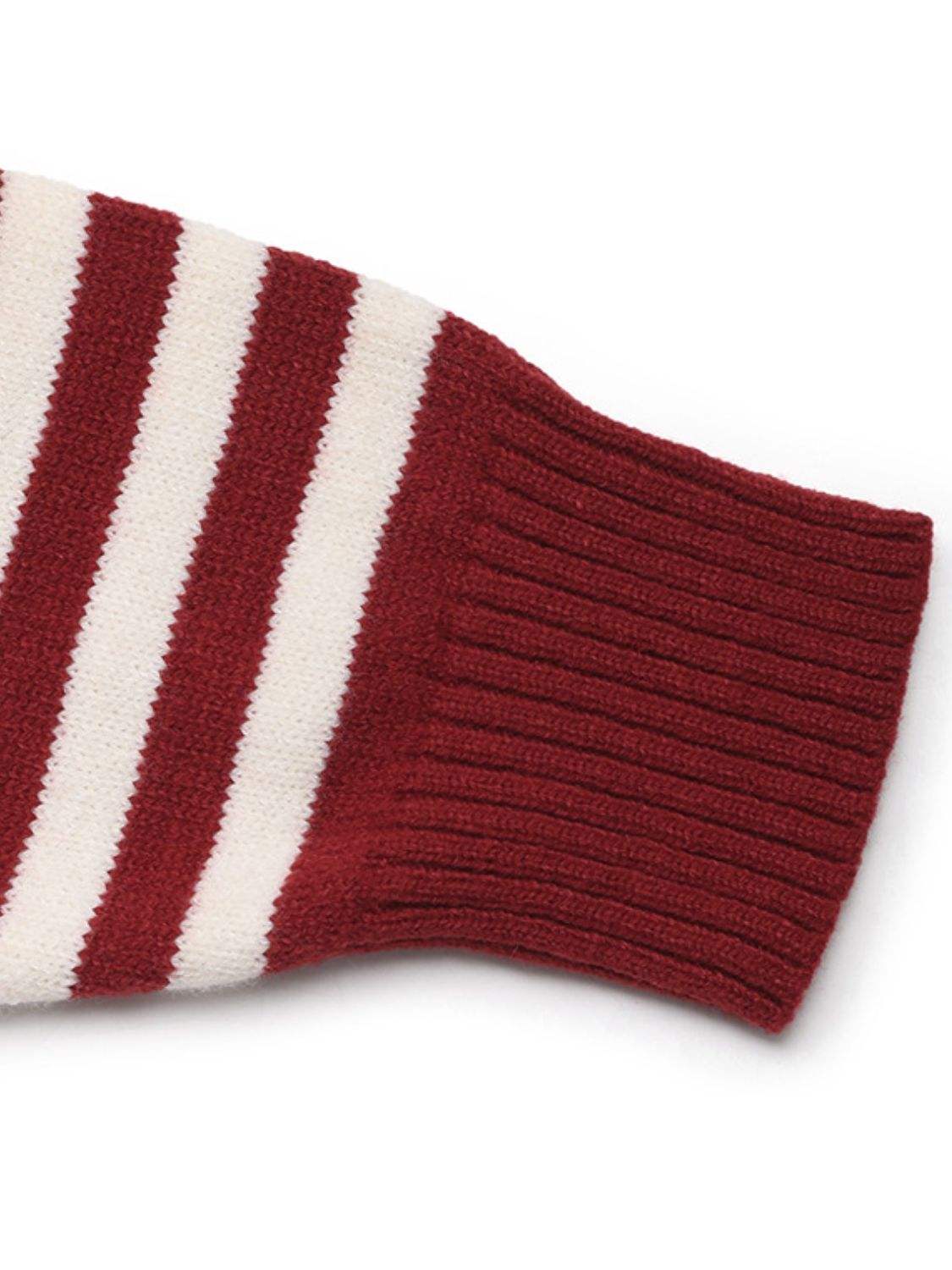 Perfee Striped Long Sleeve Hooded Sweater - Trendsi - Flyclothing LLC