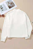 Half Zip Long Sleeve Sweatshirt - Trendsi - Flyclothing LLC