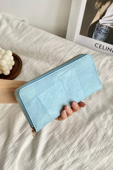 PU Leather Mulit-Interlayer Wallet - Trendsi