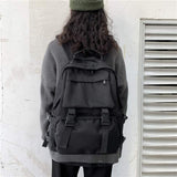 Oxford Cloth Adjustable Straps Backpack Bag - Trendsi - Flyclothing LLC