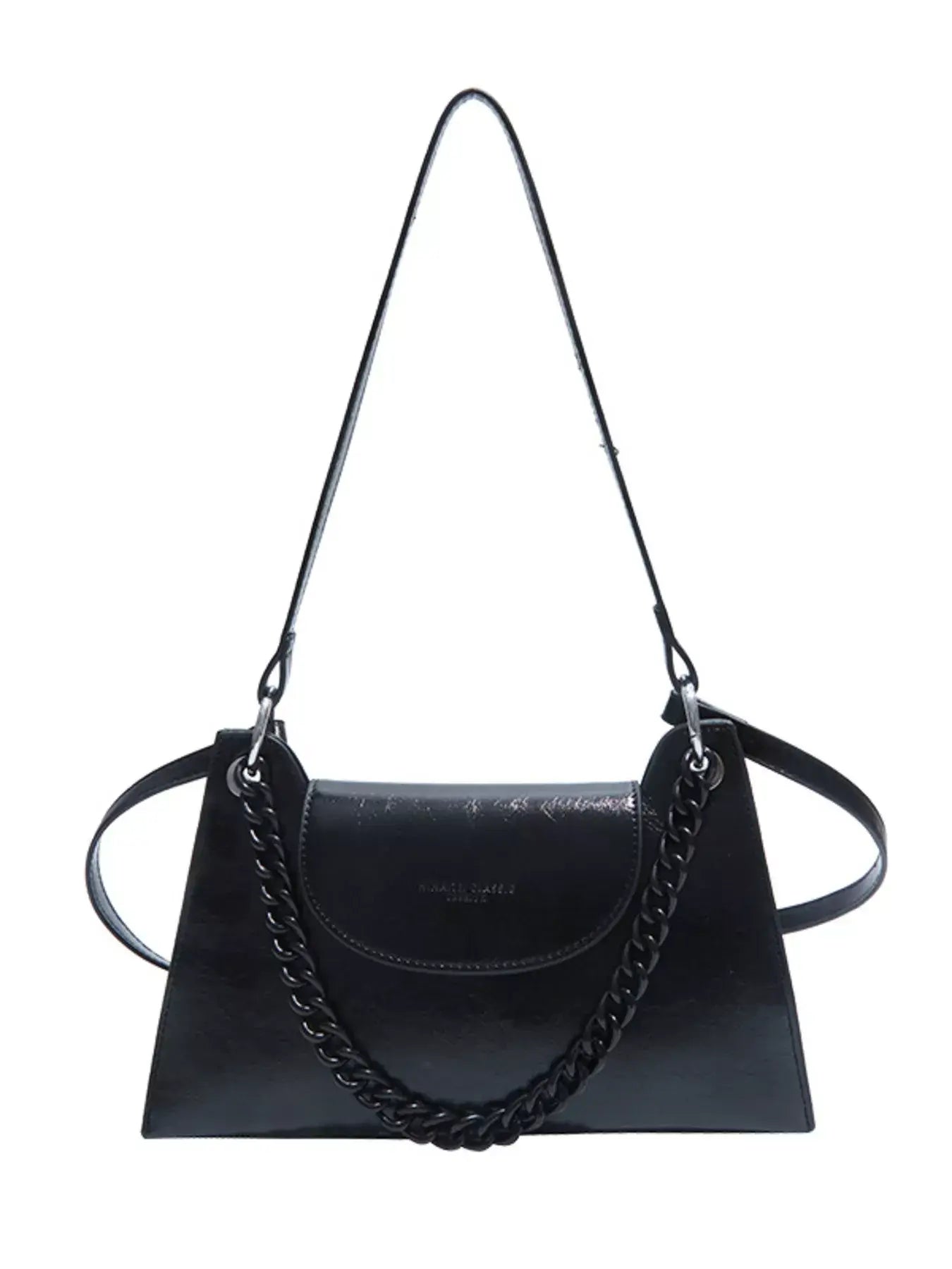 Chain Decor Flap Crossbody Bag - Trendsi - Flyclothing LLC
