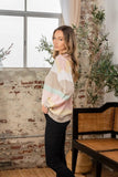 Sew In Love Full Size Color Block Round Neck Sweater - Trendsi