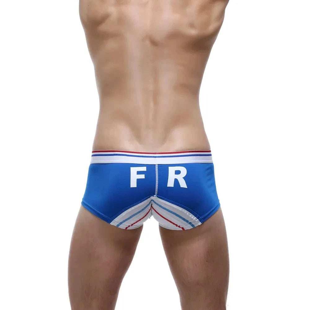 Men's Contrast Letter Panty - Trendsi - Flyclothing LLC