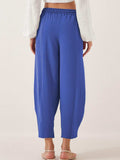Full Size Drawstring Cropped Jogger Pants Plus Size - Trendsi - Flyclothing LLC