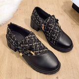 Round Toe Block Heels Boots - Trendsi - Flyclothing LLC