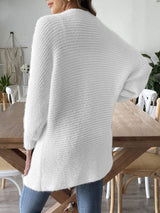 Open Front Long Sleeve Cardigan - Trendsi - Flyclothing LLC