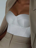 Sweetheart Neck Tube Top - Trendsi - Flyclothing LLC