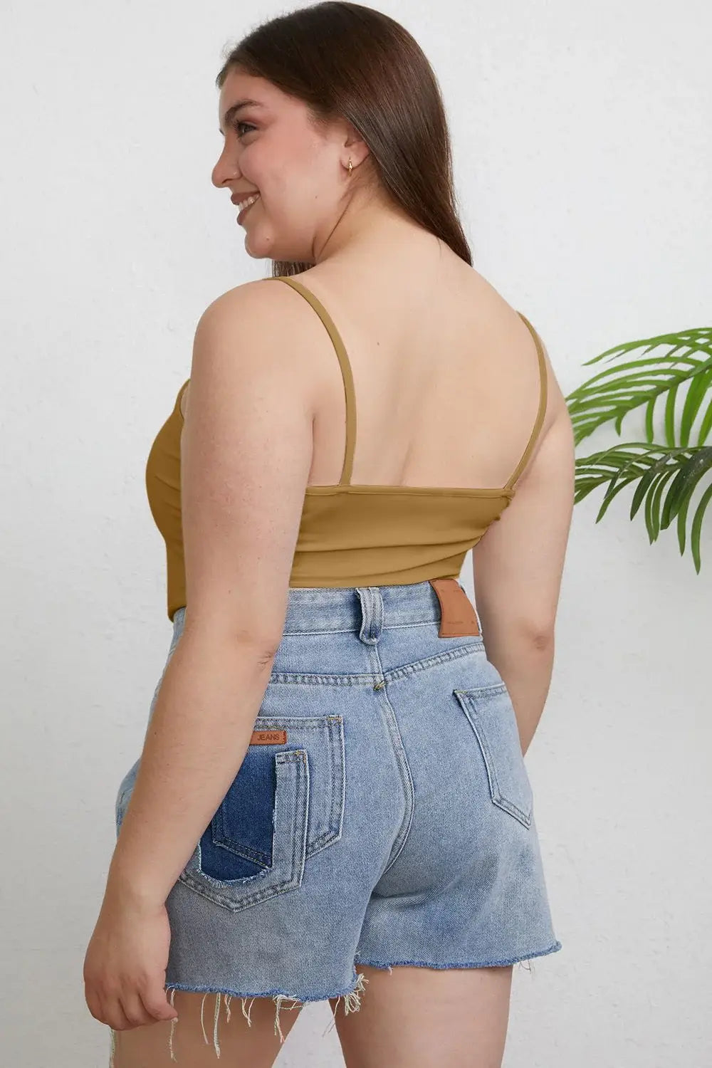 Basic Bae Full Size Round Neck Slim Cami - ShopBasicbae - Flyclothing LLC